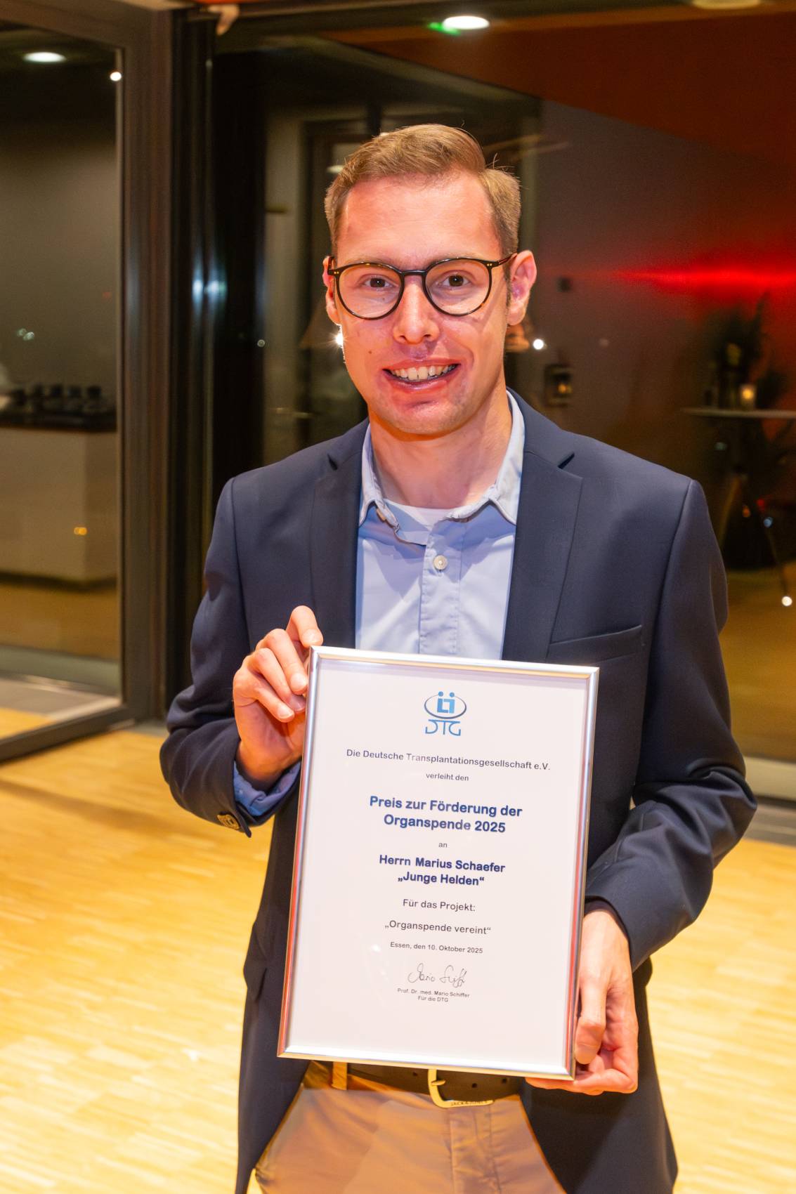 Preisverleihung 2025: Marius Schaefer 